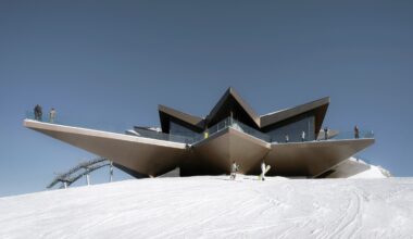 Stella di Pila cable car station by Studio di Architettura De Carlo Gualla