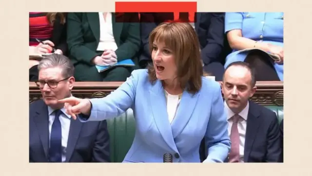 Rachel Reeves in the Commons.