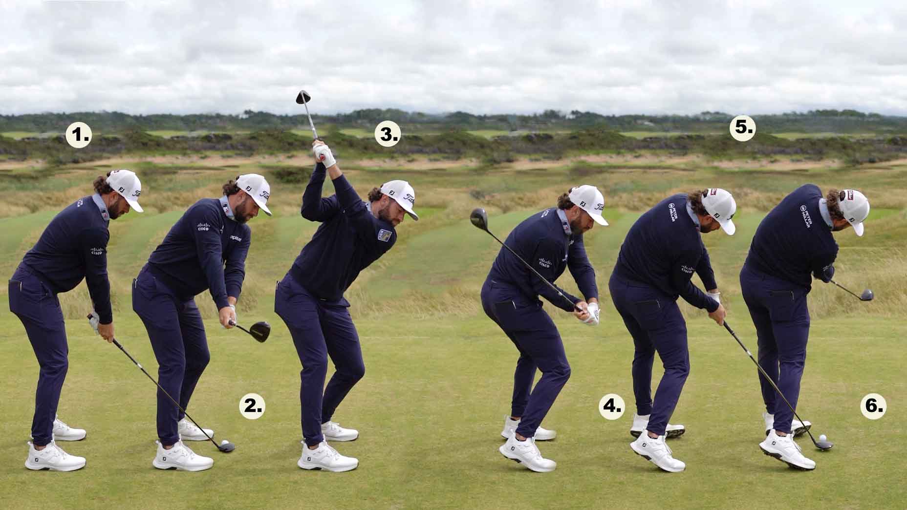 cameron young swing sequence