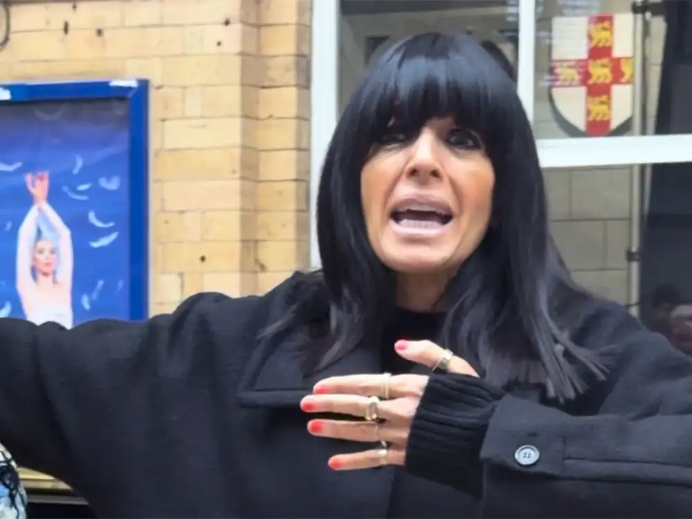 Watch: Claudia Winkleman films TV show in York | YorkMix