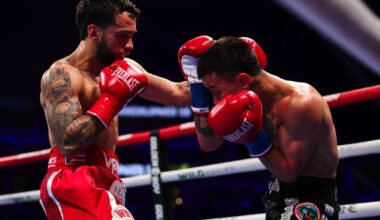 Collazo forces Haro corner retirement, keeps titles