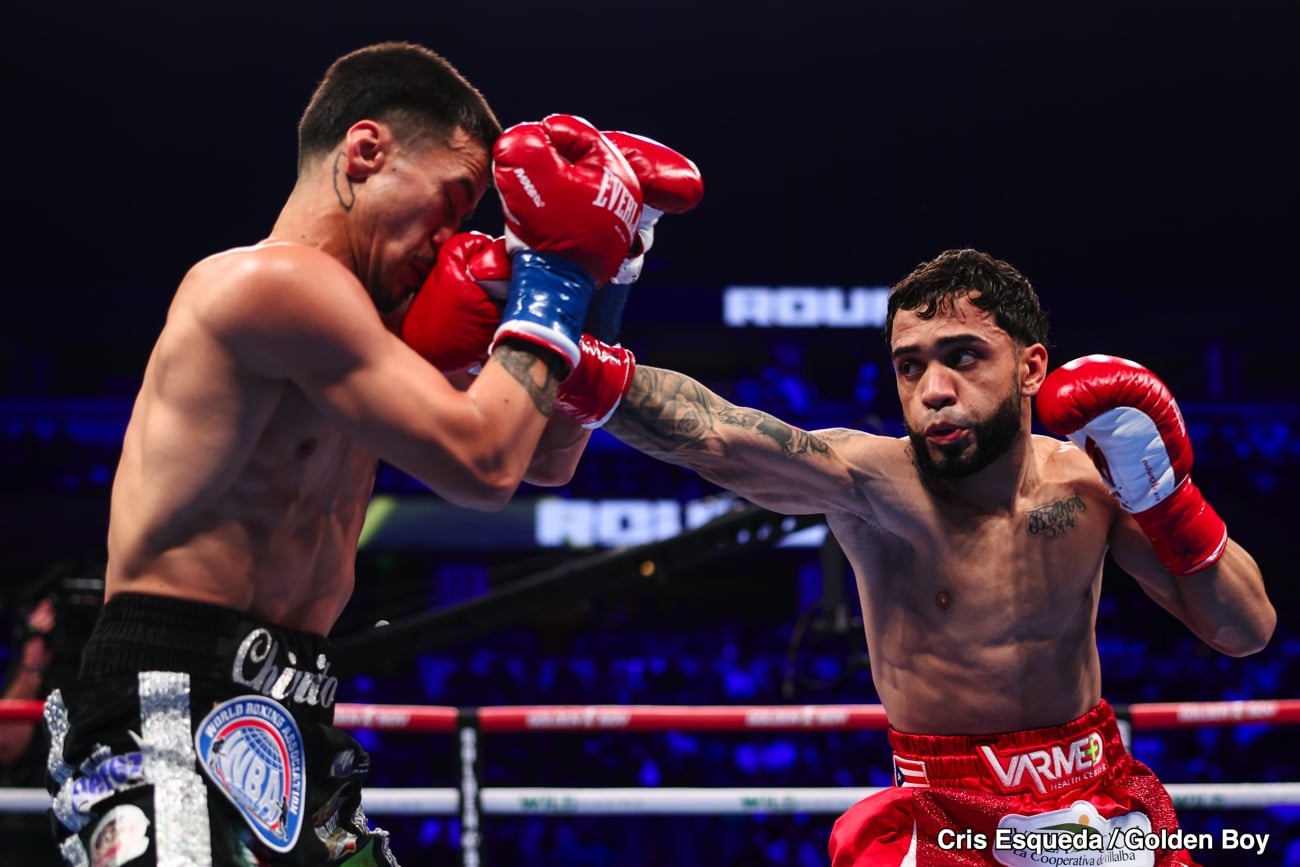 Collazo forces Haro corner retirement, keeps titles