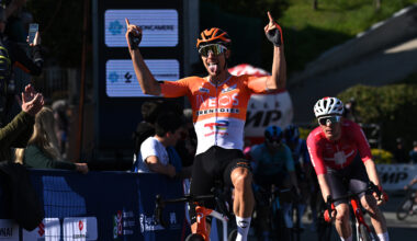 Laurance wins in perfect start at Coppi e Bartali
