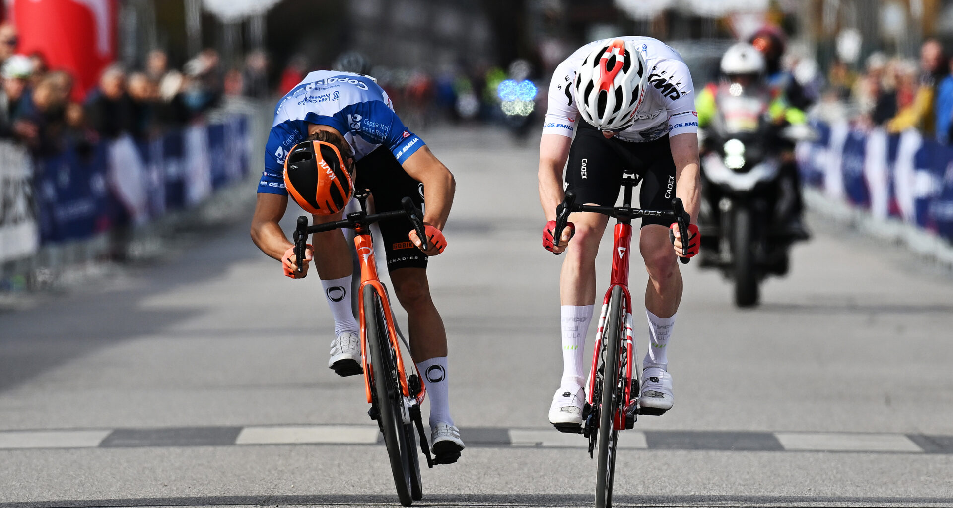 Close Coppi battle ends in second for Laurance