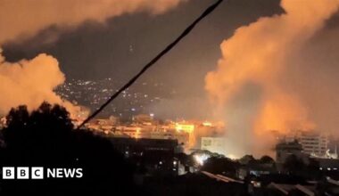 Israel and Hezbollah in Lebanon exchange fire as conflict widens after attack on Iran