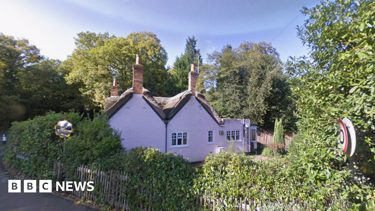 East Lodge, near Ascot, is a thatched cottage with four chimneys, rented by the Crown Estate to the former Prince Andrew