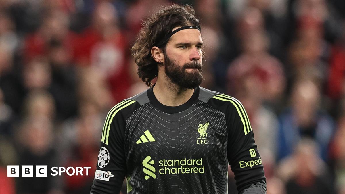 Liverpool goalkeeper Alisson