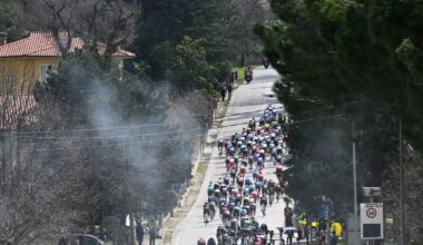 Tirreno-Adriatico stage 5 LIVE - Large break gets away after intense battle in first hour of racing
