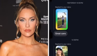‘Bad news’: Golfer Paige Spiranac outs biggest fan as ‘cans’ drama takes twist