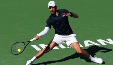 Novak Djokovic is making his 17th appearance at the BNP Paribas Open.