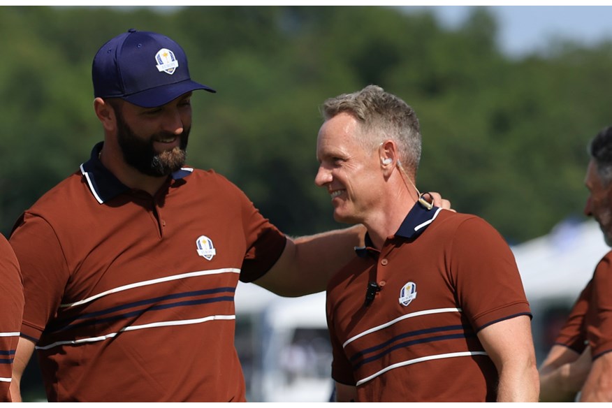 Jon Rahm and Luke Donald
