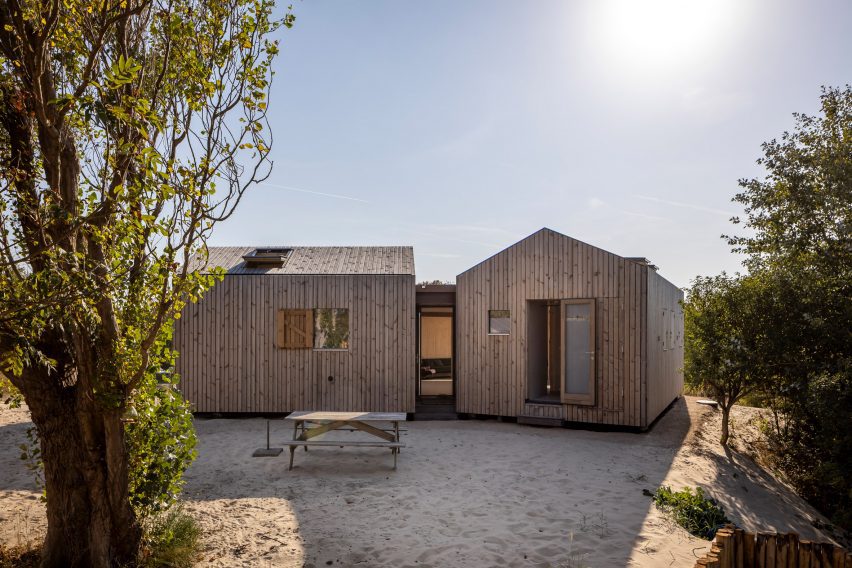 Dune house on Goeree-Overflakkee island.