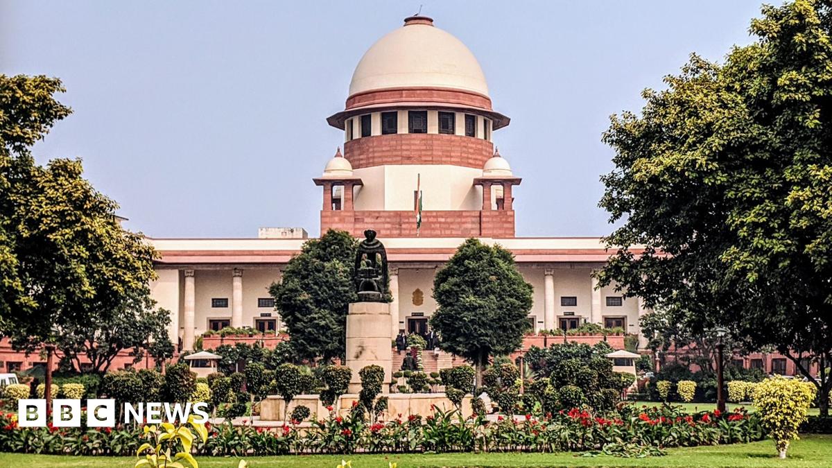 The Supreme Court building in Delhi