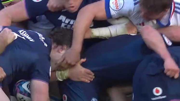 Oscar Jégou could face the same fate as Eben Etzebeth after ugly incident