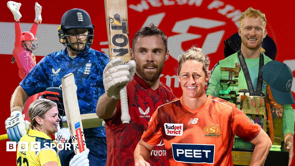 A combined image showing Sarah Bryce, Georgia Voll, Joe Root, Phil Salt, Sarah Devine, Jordan Cox