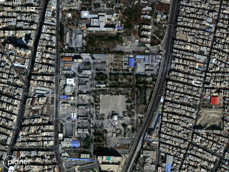 Planet Labs normally makes satellite images, such as this one of Tehran from Wedneday, available to clients almost immediately (-)