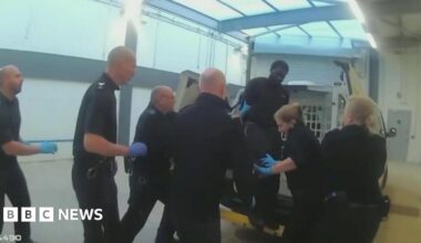 Inquiry shown CCTV of killer Valdo Calocane kicking officer