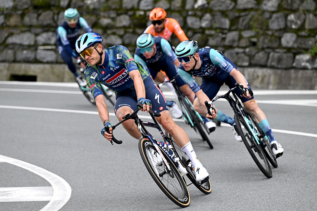 Jasper Stuyven (l) in Milan-San Remo