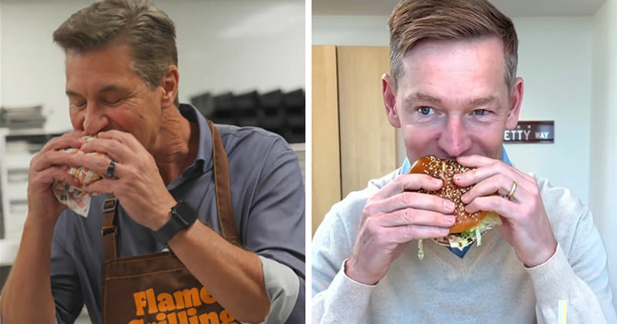 Video Of Burger King Boss Biting Into Whopper Sparks Comparison To McDonald's CEO's Viral Disaster