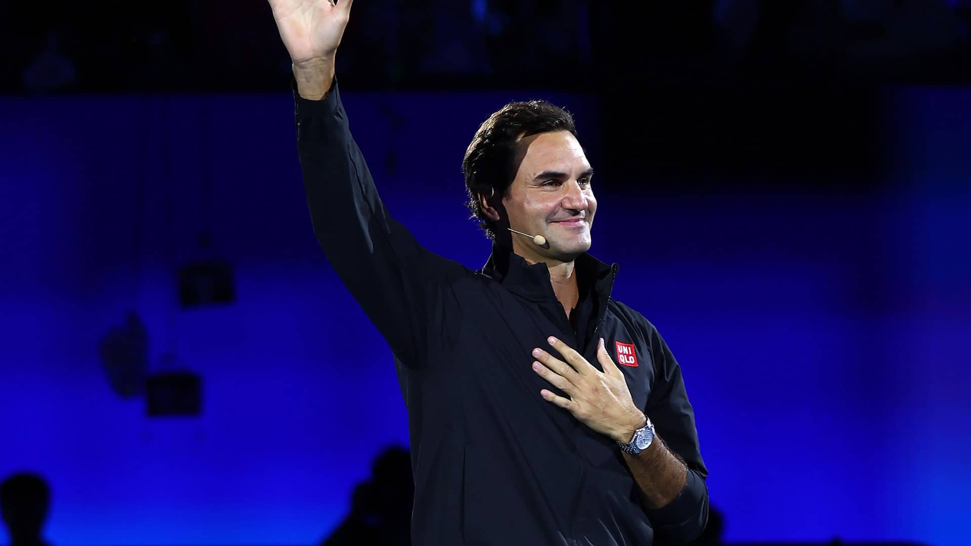 Roger Federer attended the Australian Open in January.