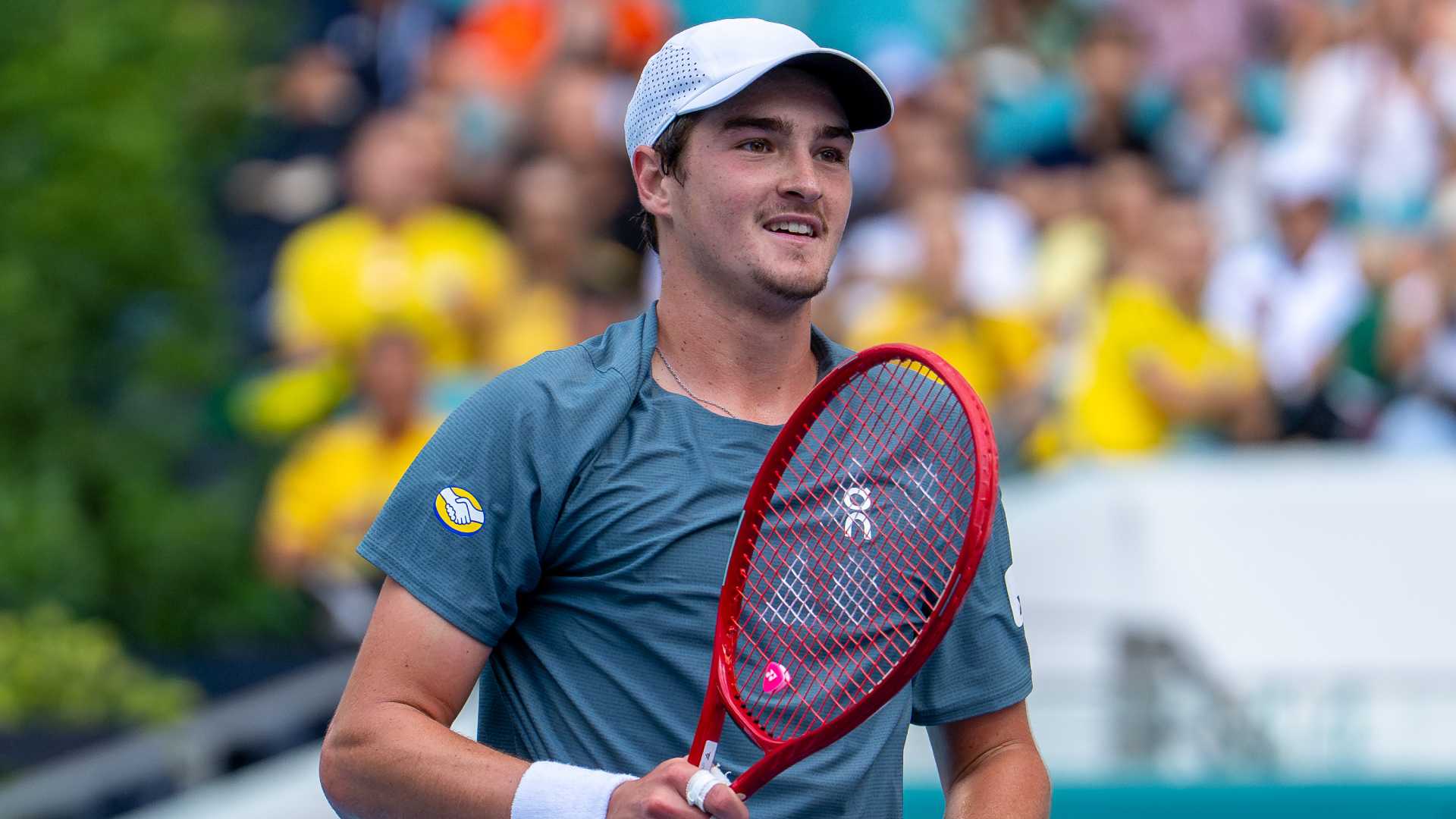 Joao Fonseca meets World No. 1 Carlos Alcaraz for the first time on Friday in Miami. 