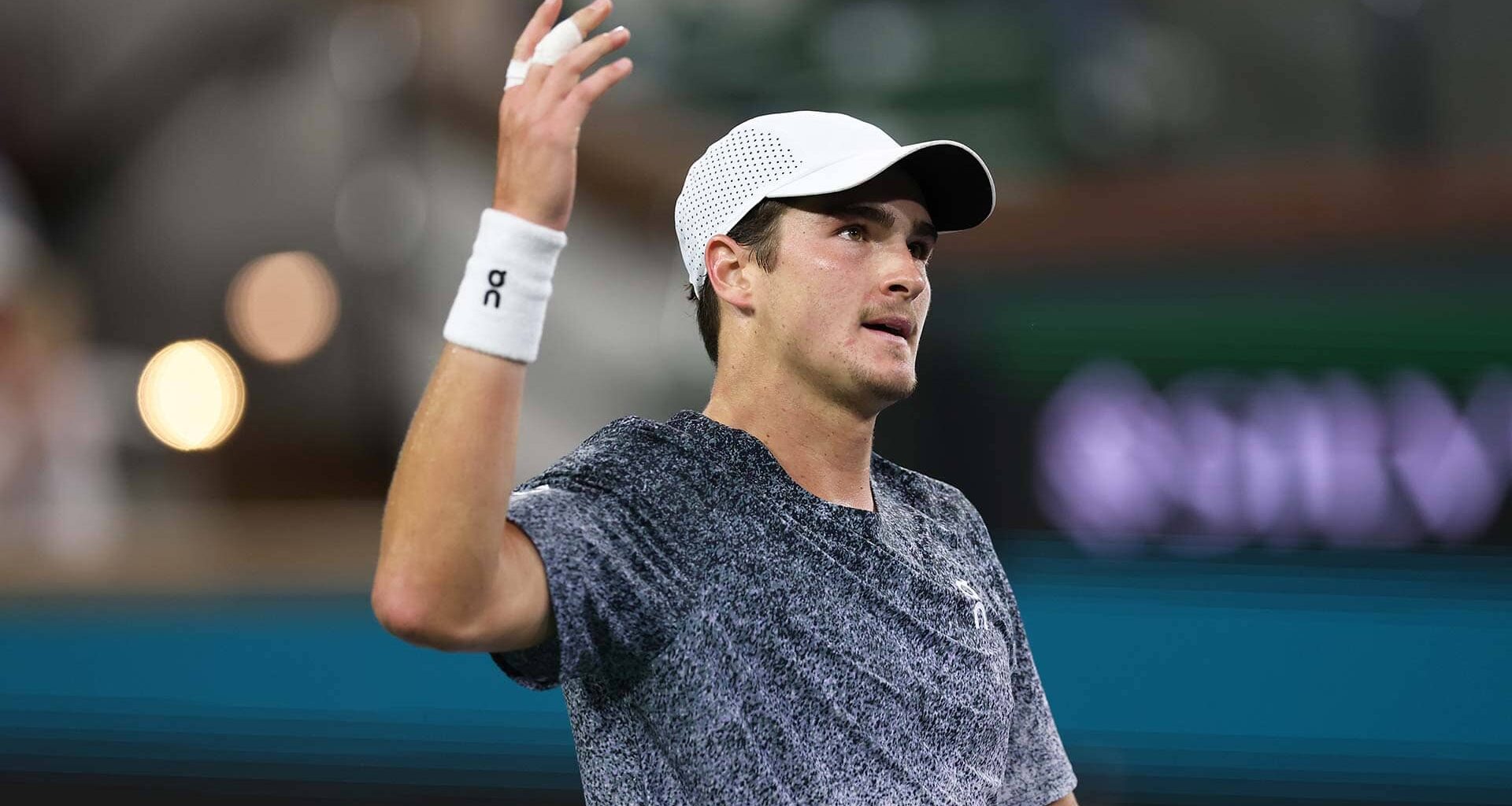 Joao Fonseca was competing in the fourth round at an ATP Masters 1000 event for the first time.