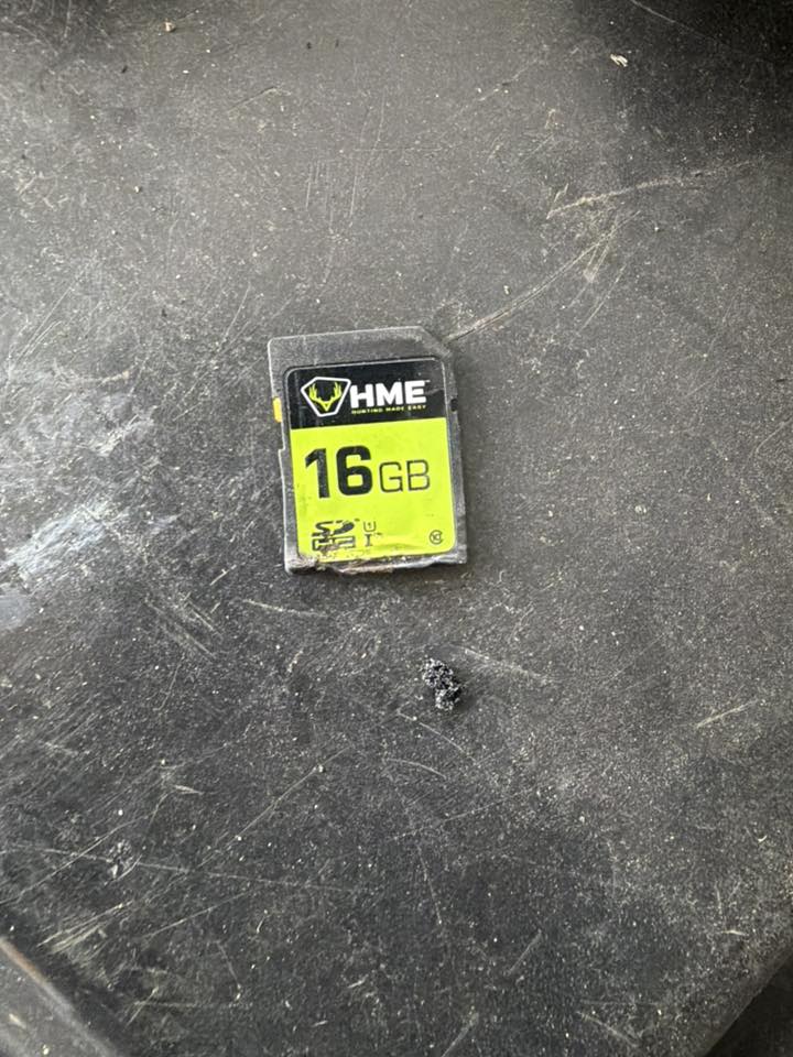 A trail camera went through one of the Nebraska wildfires on March 12, 2026