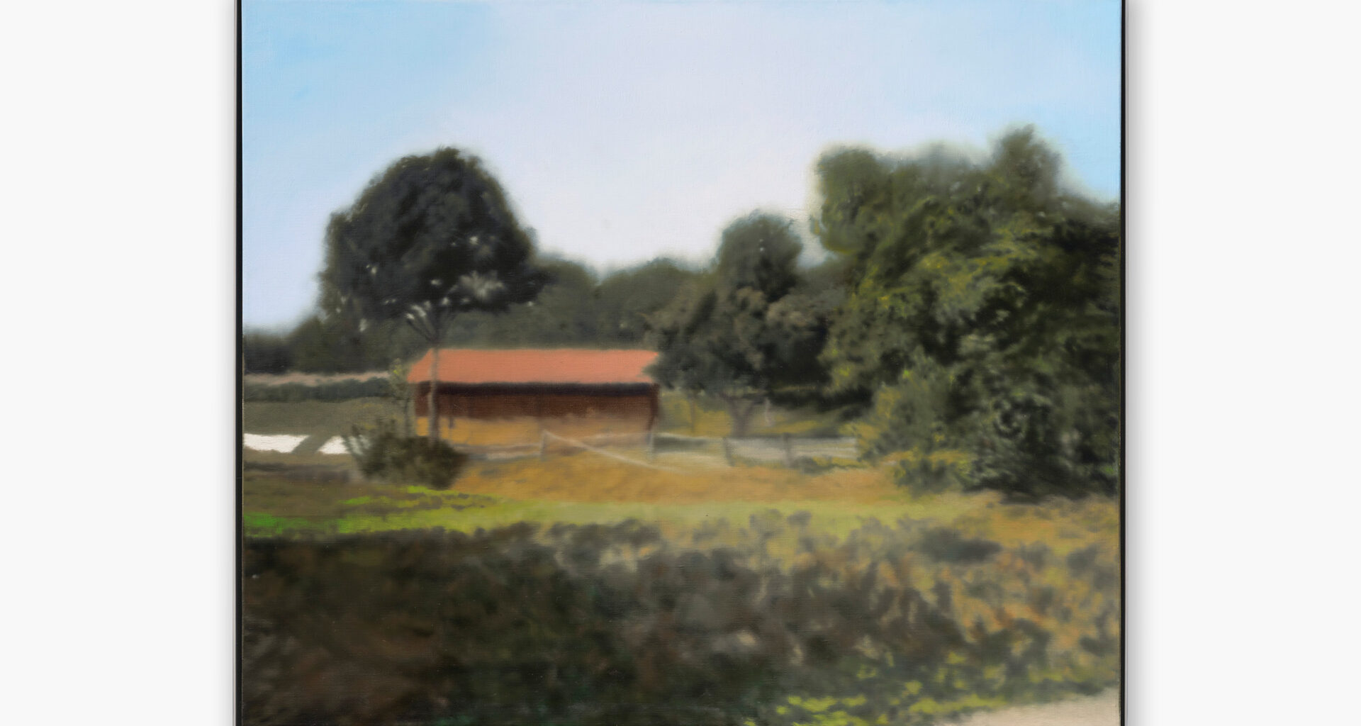 Explore Gerhard Richter's Schober (Haybarn), 1984