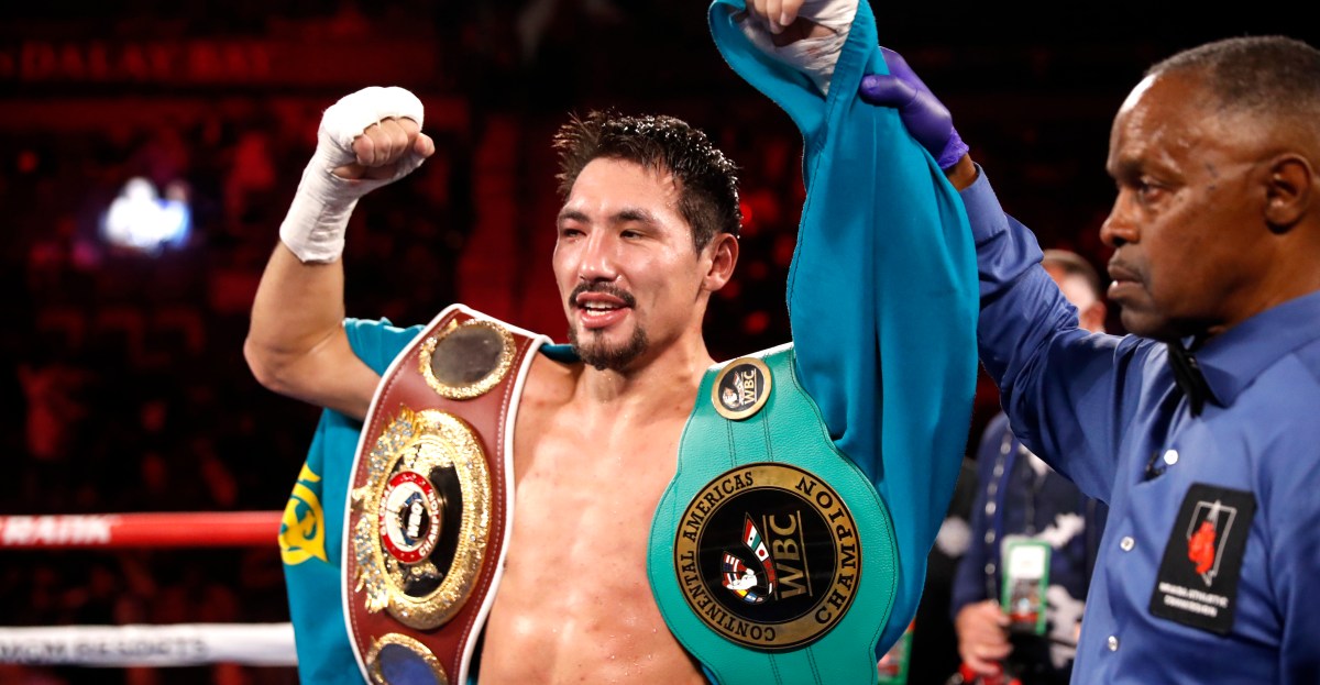 Janibek Alimkhanuly stripped of IBF title after failed drug test