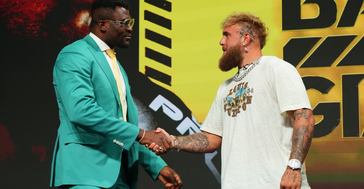 Jake Paul calls Francis Ngannou an ‘easy fight’ but doubts former UFC champ takes it: ‘He’s a terrible boxer’