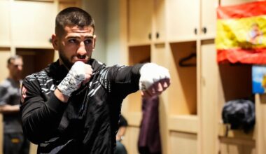 Jake Paul and Ilia Topuria get into heated argument: ‘I’m saying that as a boxer, you suck’