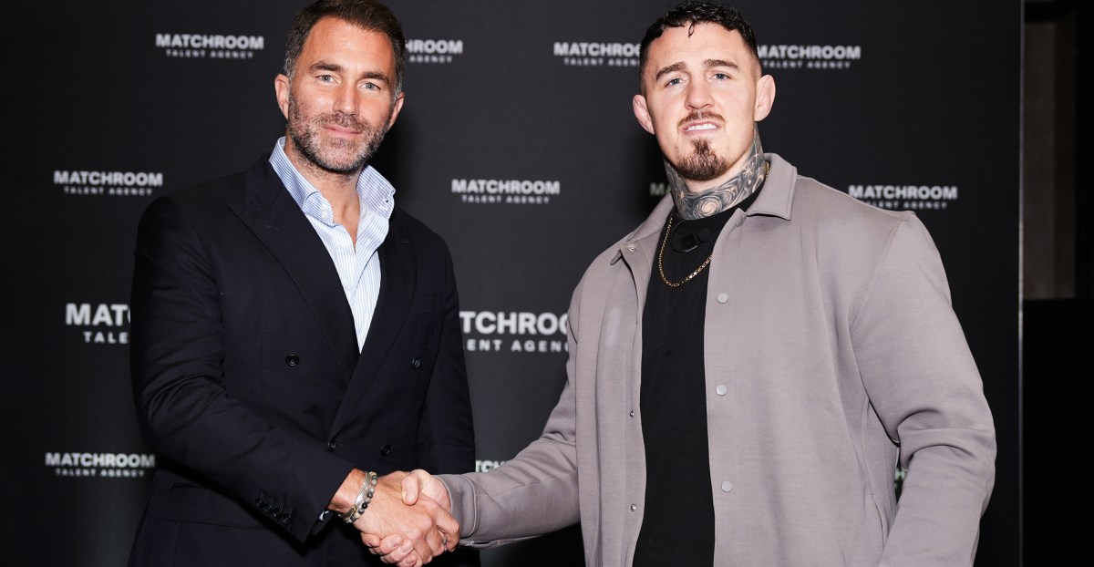 Eddie Hearn claims Tom Aspinall ‘will make more money in commercial deals than he did for one of his recent fights’ in UFC