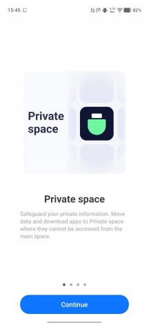 Private Space - Vivo V70 review