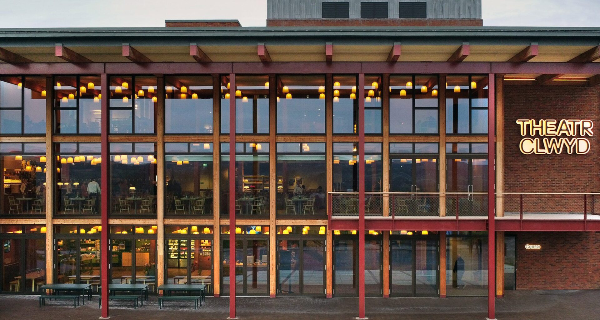 Haworth Tompkins revitalises listed Theatr Clwyd in Wales