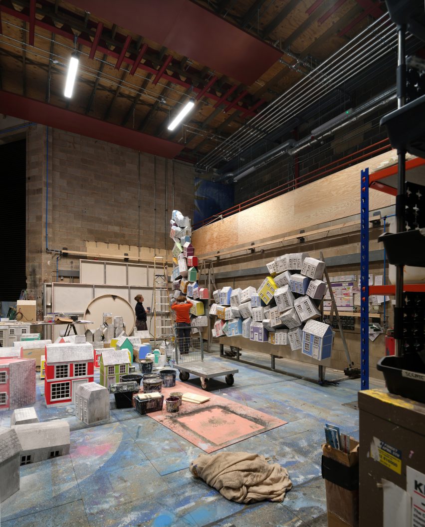 Construction workshop designed by Haworth Tompkins