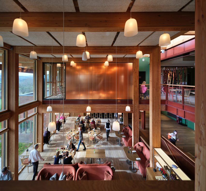 Theatr Clwyd restaurant interior