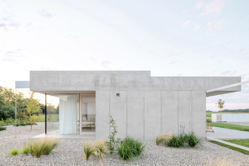 Concrete house