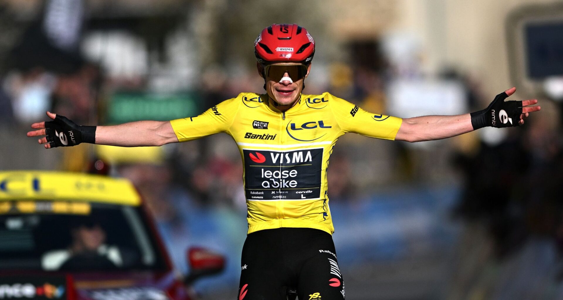 Jonas Vingegaard 'takes revenge' for 2025 crash after winning Stage 5 of Paris-Nice to extend general classification lead