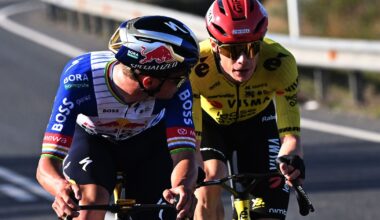 Jonas Vingegaard shows sporting side to not 'take advantage' after Remco Evenepoel crashes in 'big hole' on Stage 3 of Volta a Catalunya