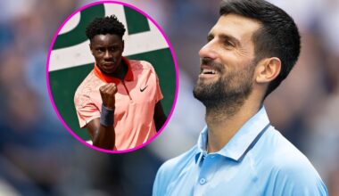 Moise Kouame, the 17-year-old sensation, receives text from Novak Djokovic after his historic win at the Miami Open - 'I don't know what to answer!'