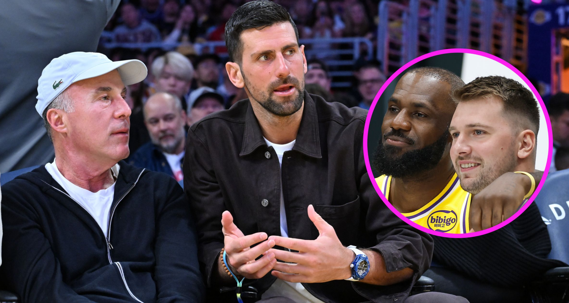 Novak Djokovic hailed 'the GOAT' after meeting LA Lakers superstars LeBron James and Luka Doncic as Indian Wells nears