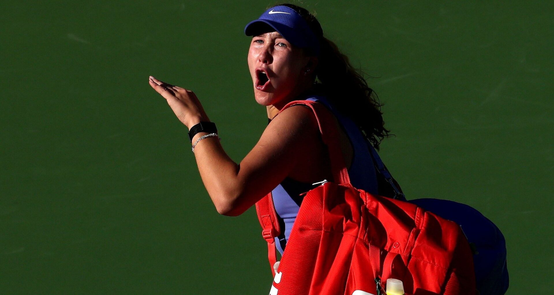 Mirra Andreeva 'not really proud' after Indian Wells outburst in defeat to Katerina Siniakova - 'I hope I can work on it'