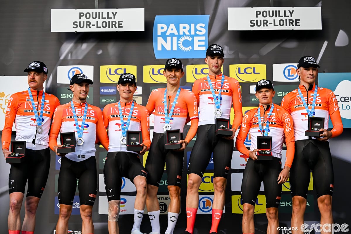 Report: Netcompany will become title sponsor for Ineos Grenadiers - Escape Collective