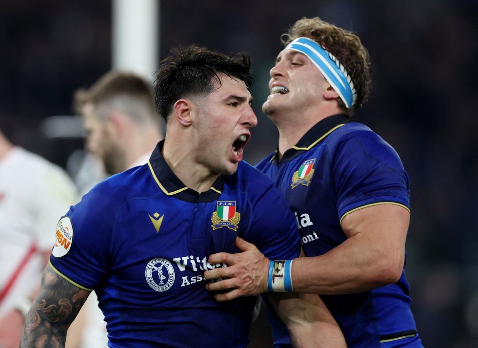Italy claimed a deserved win over England, whose Six Nations campaign lays in tatters