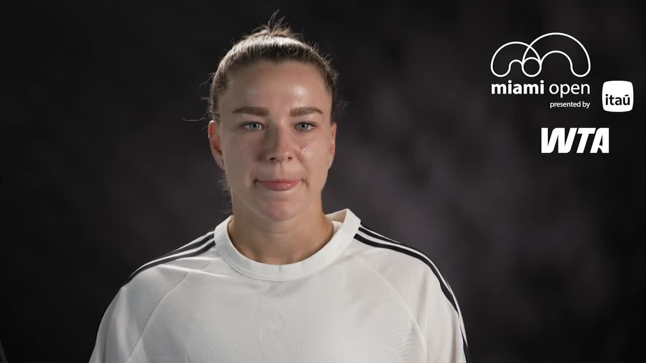 Muchova breaks down the small moments that decided her win against Mboko - WTA Tennis