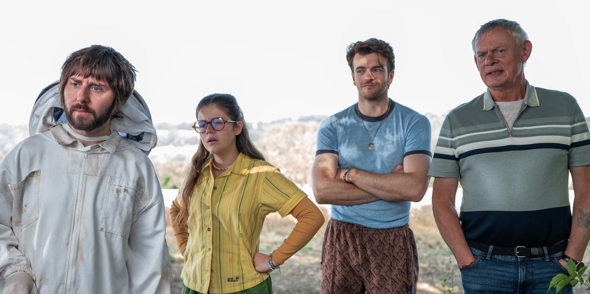 Martin Clunes' "absolutely brilliant" comedy-drama hailed as "a classic British film"