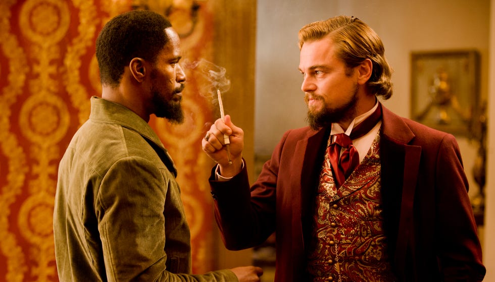 Jamie Foxx and Leonardo DiCaprio, Django Unchained jamie foxx and leonardo dicaprio, django unchained