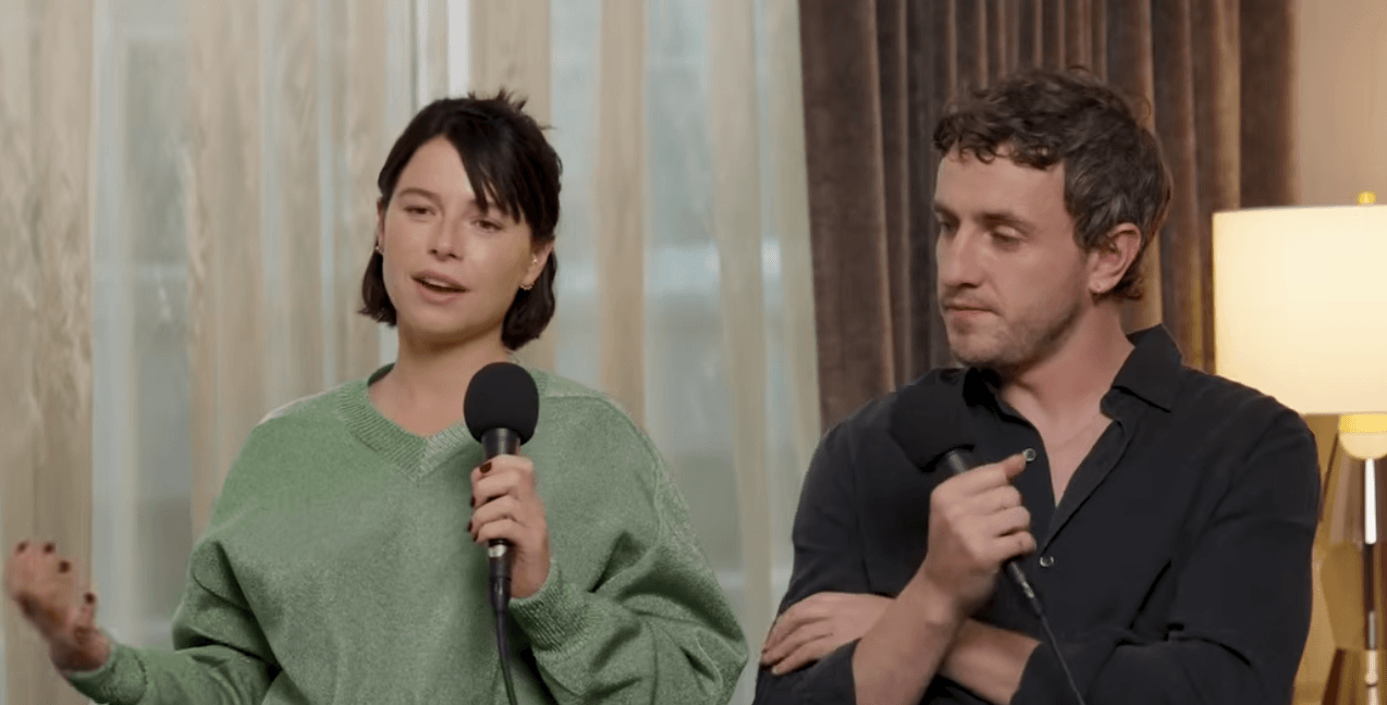 Jessie Buckley and Paul Mescal