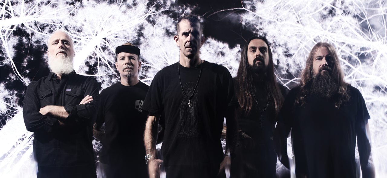 Lamb Of God staring menacingly at the camera