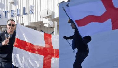 John Terry crashes on ski trip while holding St George's Flag after 'drinking all day'